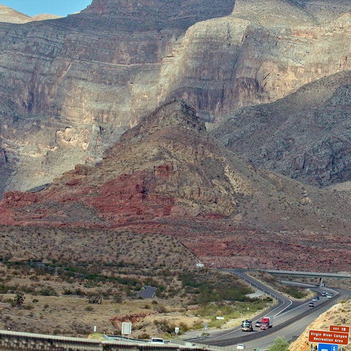 Virgin River Canyon in Arizona