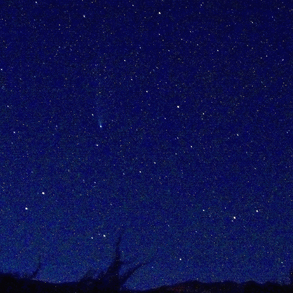 Last view of Neowise comet from Snow Canyon on July 25th