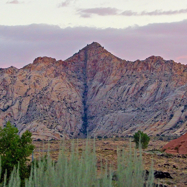 Dawn in Snow Canyon