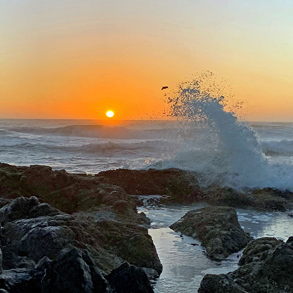 Sunset at Yachats