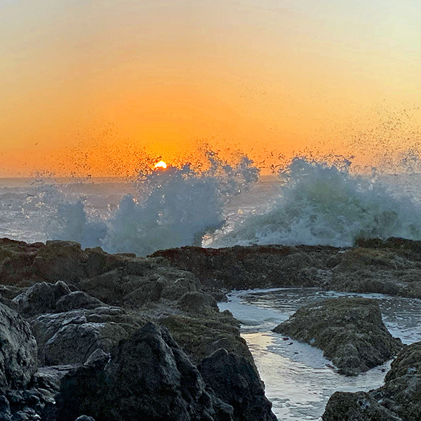 Sunset at Yachats