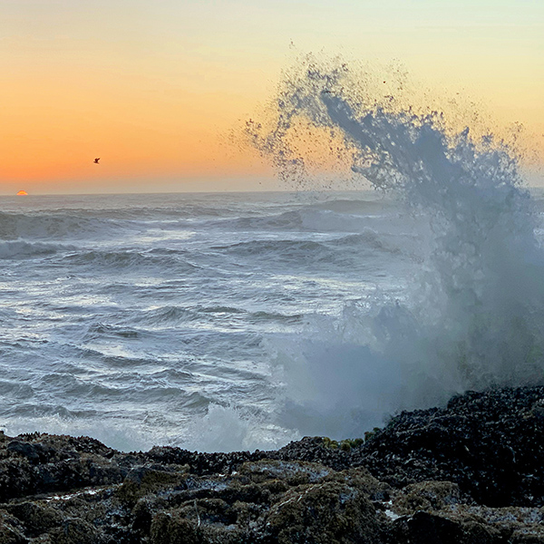 Sunset at Yachats