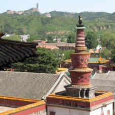 Qing Summer Resort Outling Temple in Chengde