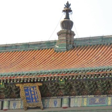 Qing Summer Resort Outling Temple in Chengde