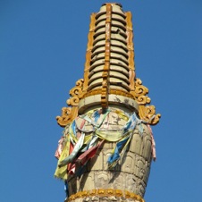 Qing Summer Resort Outling Temple in Chengde