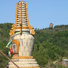 Qing Summer Resort Outling Temple in Chengde