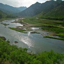 View of Hebei from train to Chengde