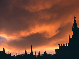 Seville Sunset Sky