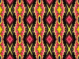 Pattern with bold colors 
