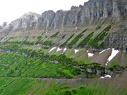 Garden Wall, near Logan Pass, Glacier National Park