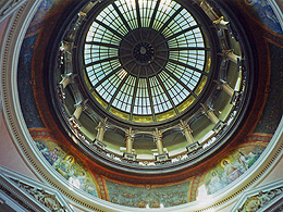 Kansas state capitol building rotunda
