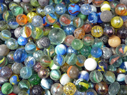 Marbles with many colors