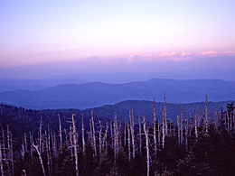 The Setting Sun from Clingman's Dome