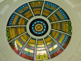 Interior of the old Florida State Capitol dome