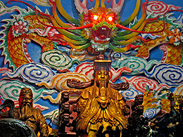 Taiwanese folk religion altar