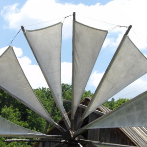 A closer look at the windmill