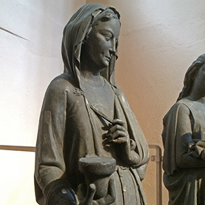 Stone carving from Strasbourg Cathedral