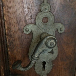Door handle in Frederiksborg Slot-Denmark 丹麥
