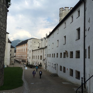 Inside the Hohensalzburg Castle.