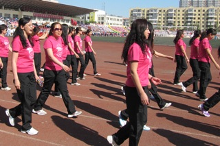 Sport Meet Day at the Heilongjiang University