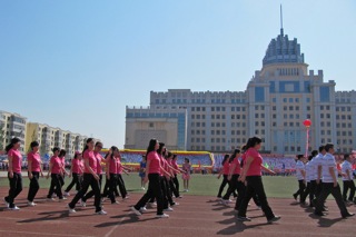 Sport Meet Day at the Heilongjiang University