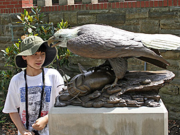 Arthur at Audubon Museum