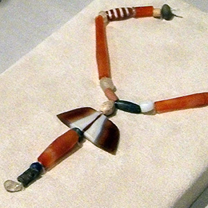 Ancient bead necklace