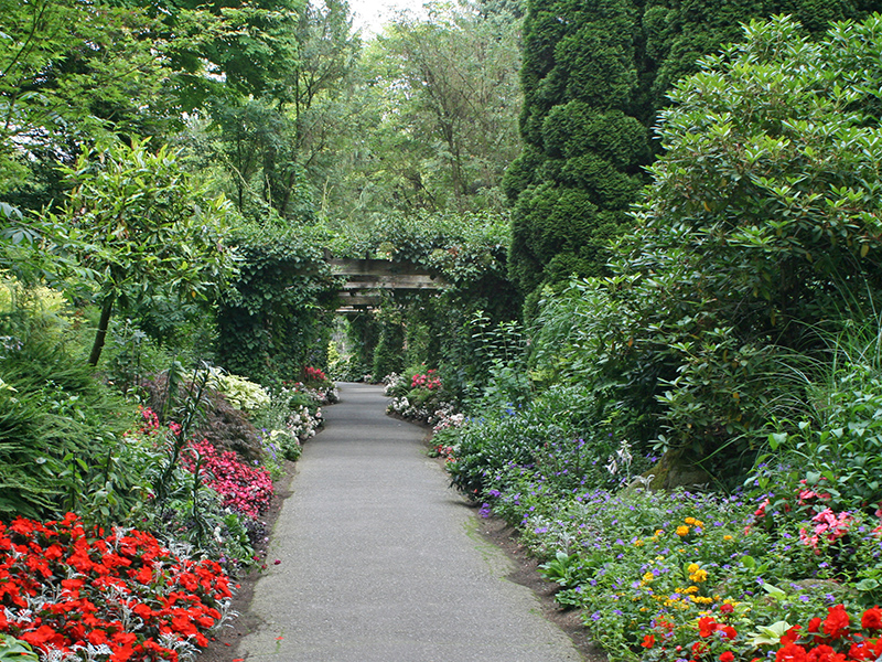Pathway in Minter Gardens