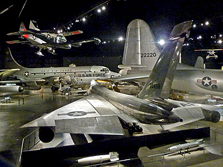 hanger full of aircraft