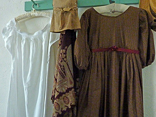 Grant's mother's clothing