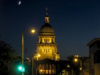 State Capitol Building in Springfield, Illinois