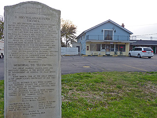 Tecumseh Memorial Stone