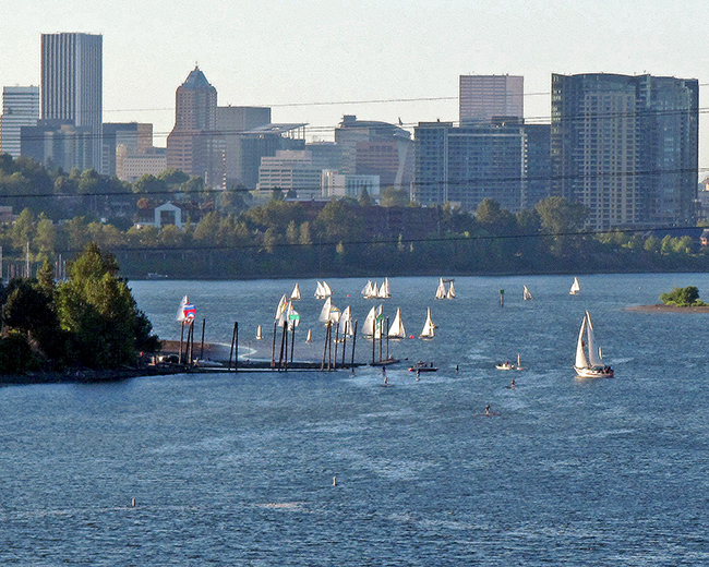 Portland on the Willamette