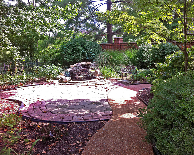 Backyard Cross Timbers Court
