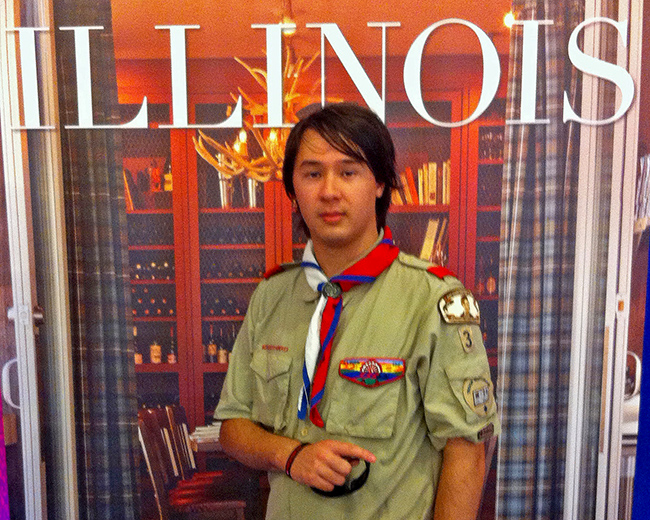 Sebastian on cover of Illinois