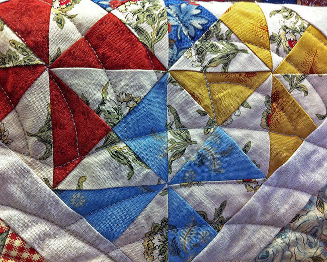 Pinwheel quilt