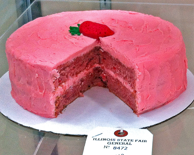 Strawberry cake