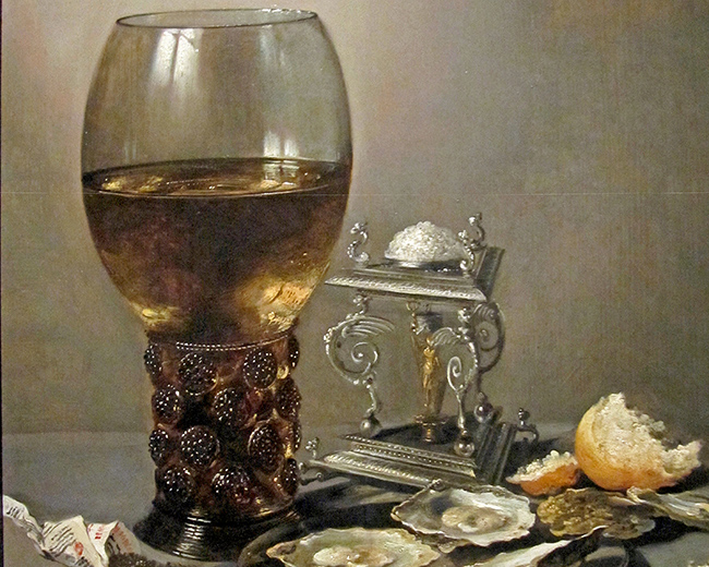 Still life with glass 