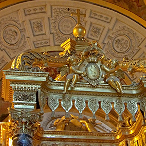 Napoleon's Tomb, a massive thing