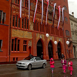 Facade of Basel Town Hall