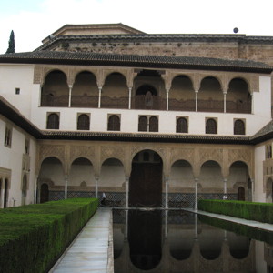 Court of Myrtle in Alhambra.