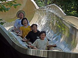 Water Slide at Silver Dollar City