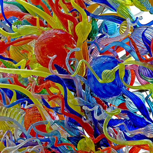Dale Chihuly sculpture at Joslyn Art Museum