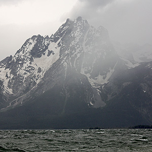 Storm and Mt Moran from Colter Bay