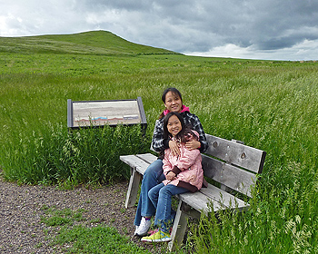 Grass at Spirit Mound