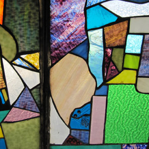 colored glass window