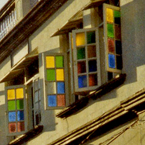 colored glass window