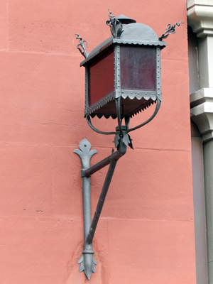 Lamp in Basel, Switzerland.