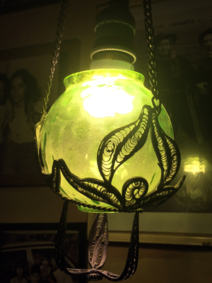 Lamp in Istanbul, Turkey.