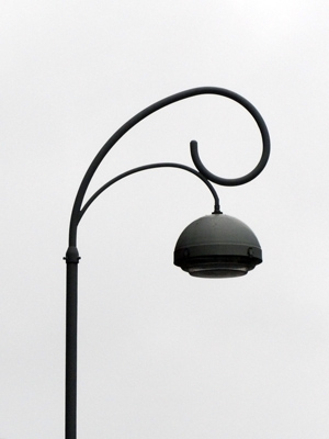 Lamp in Amsterdam, Netherlands.
